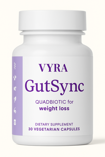 VYRA GutSync QUADBIOTIC for Weight Loss